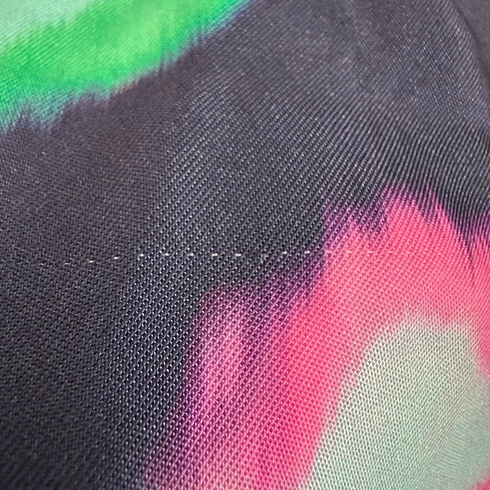 Kate Spade Sleeveless Dress Tye Dye Watercolor Print V Neck Back Zip‎ Size 8 - Picture 11 of 12